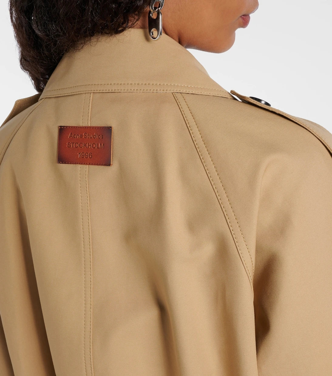 Acne Studios - Cotton satin trench coat