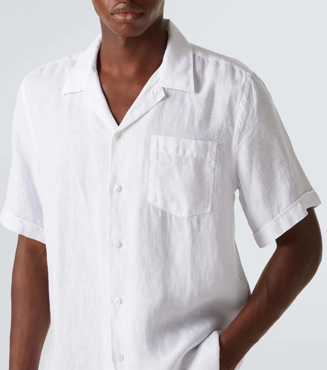 Vilebrequin - Charli linen bowling shirt