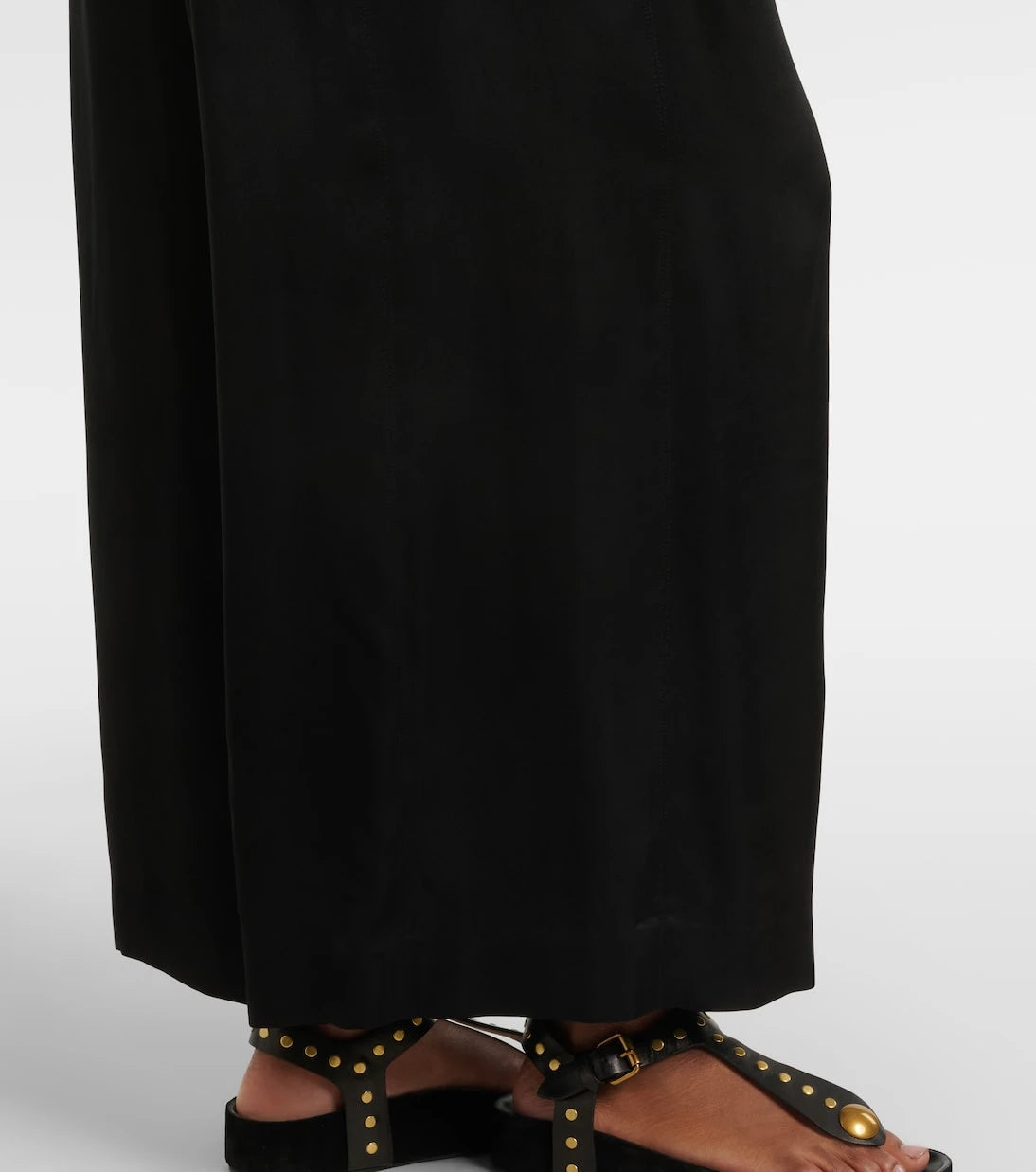 Isabel Marant - Nolia satin wide-leg pants