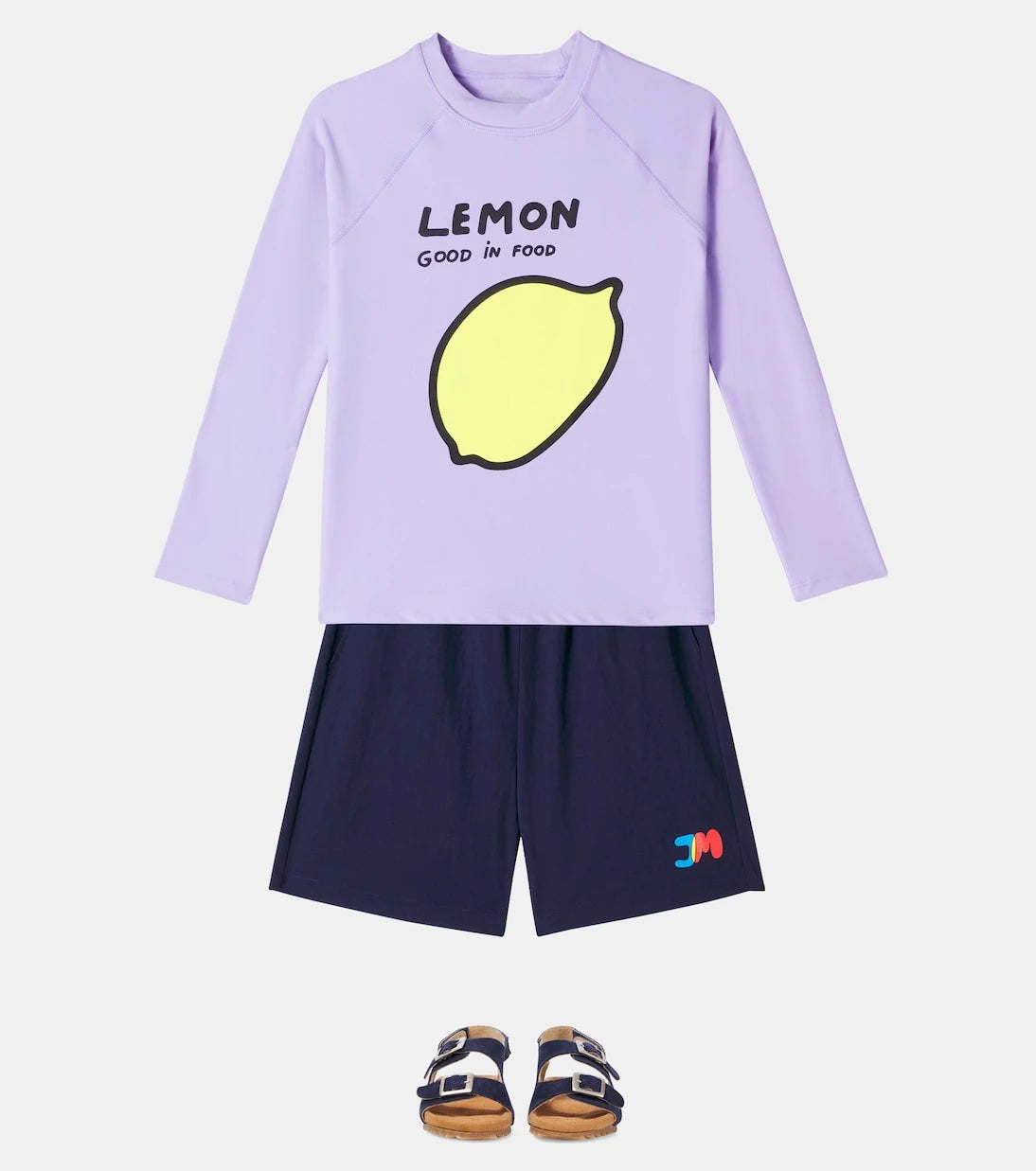 جيليمالو - توب rashguard بطبعة الليمون