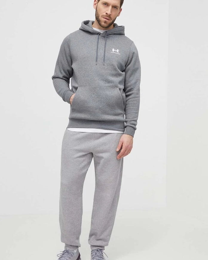 Under Armour суичър с качулка мъжки от памук Essential Fleece