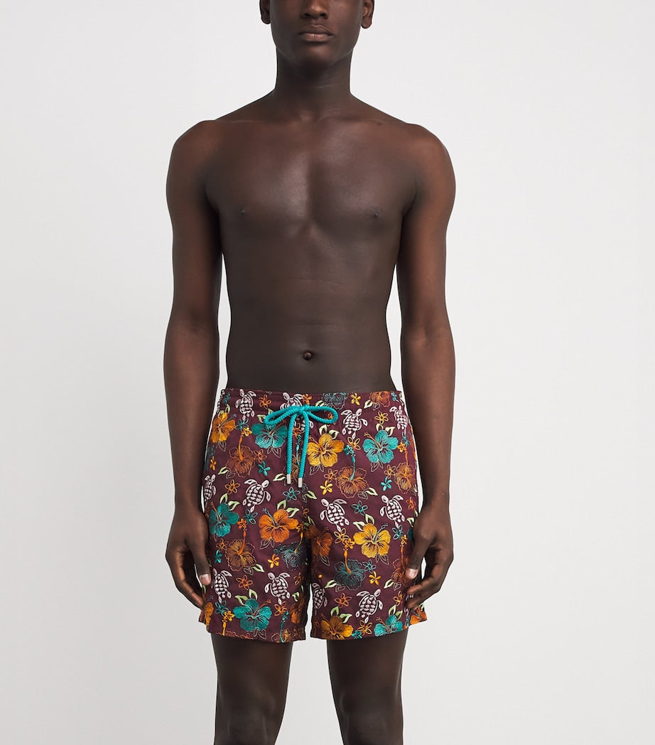 Embroidered Mistral Swim Shorts