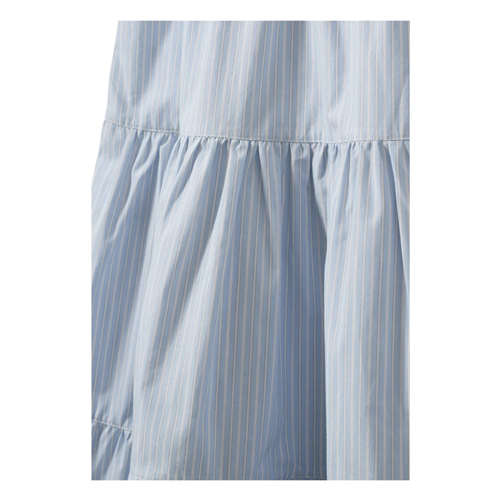Sofie Schnoor - Vivi Striped Long Skirt | Pale blue
