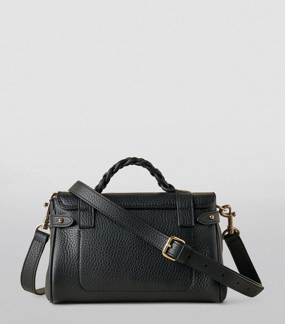 Mulberry Black Mini Leather Alexa Cross-Body Bag