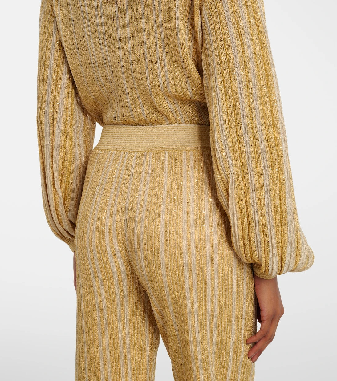 Missoni - Zig Zag lamé straight pants