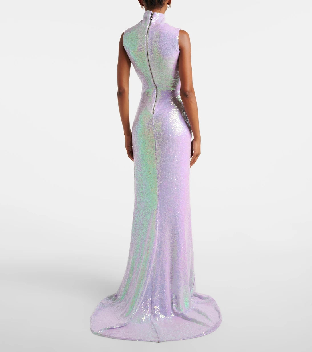 Maticevski - Radiella Wave ruffled sequined gown