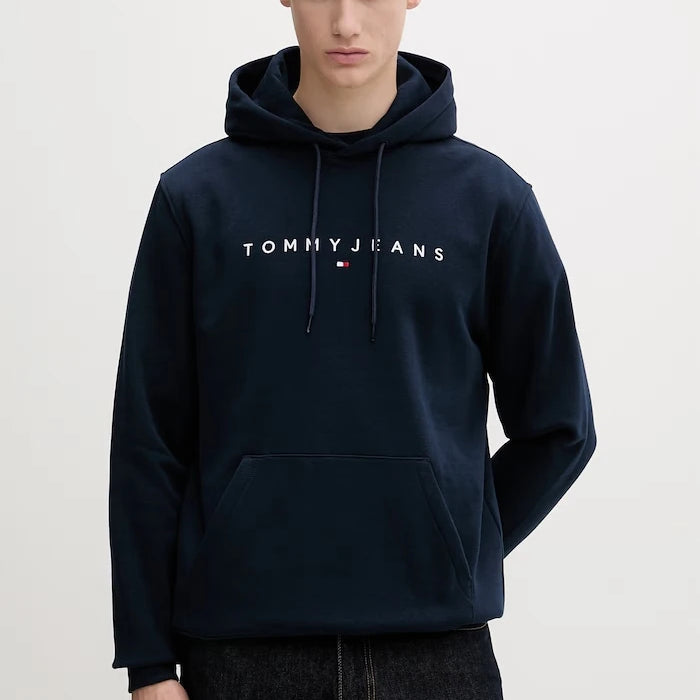 Tommy Jeans суичър с качулка мъжки с памук