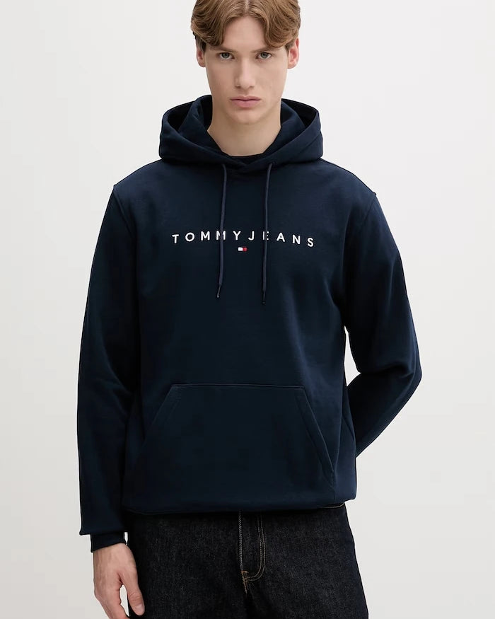 Tommy Jeans суичър с качулка мъжки с памук