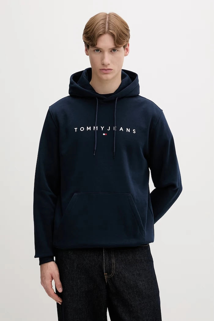 Tommy Jeans суичър с качулка мъжки с памук