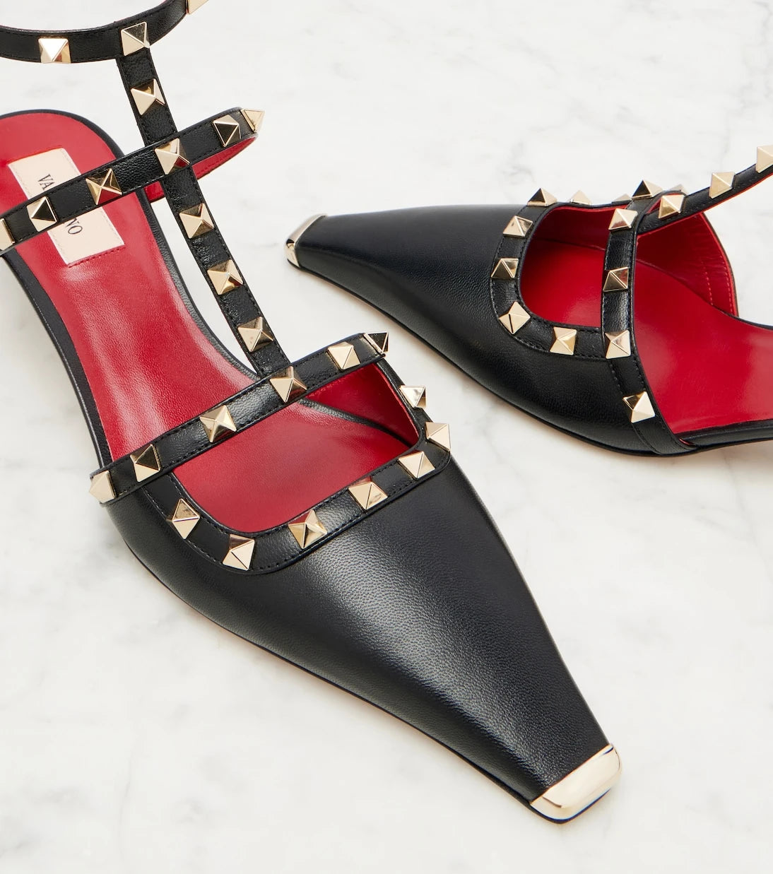 Valentino Garavani - Rockstud leather pumps