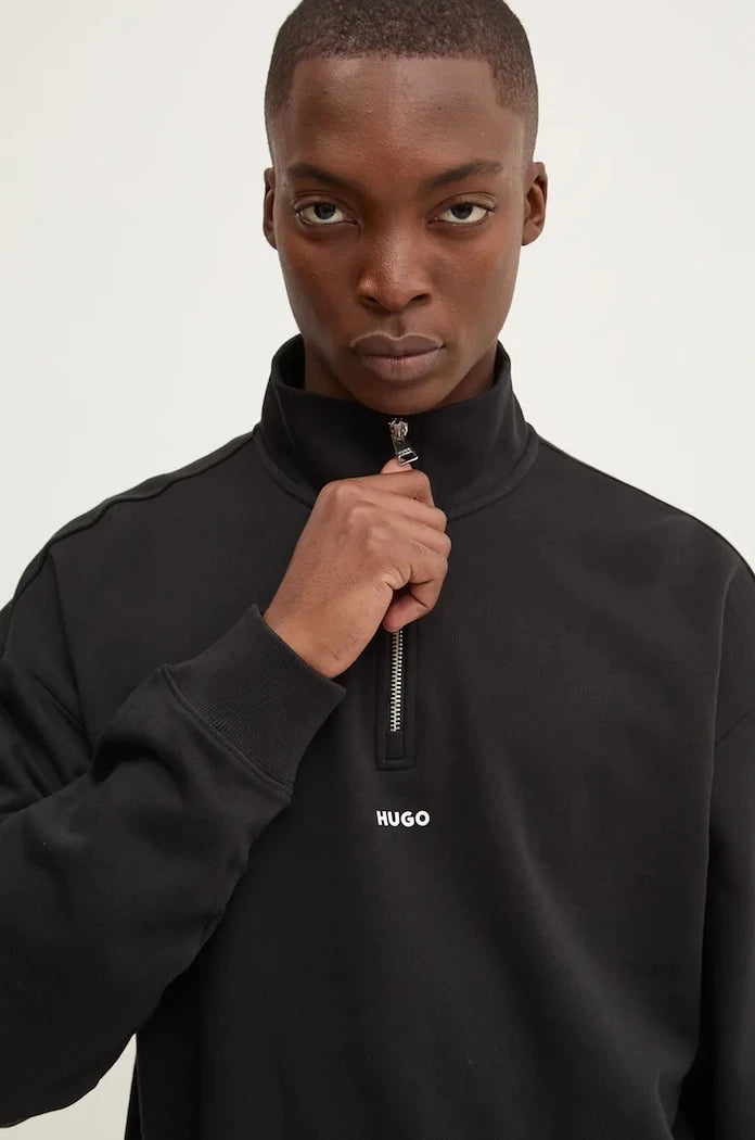 HUGO erkek pamuklu sweatshirt Durty244