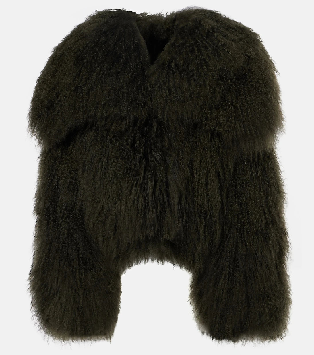 The Attico - Faux fur bomber jacket