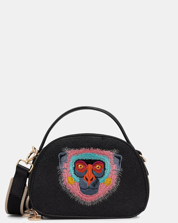 Medicine suni deri crossbody kadın çantası