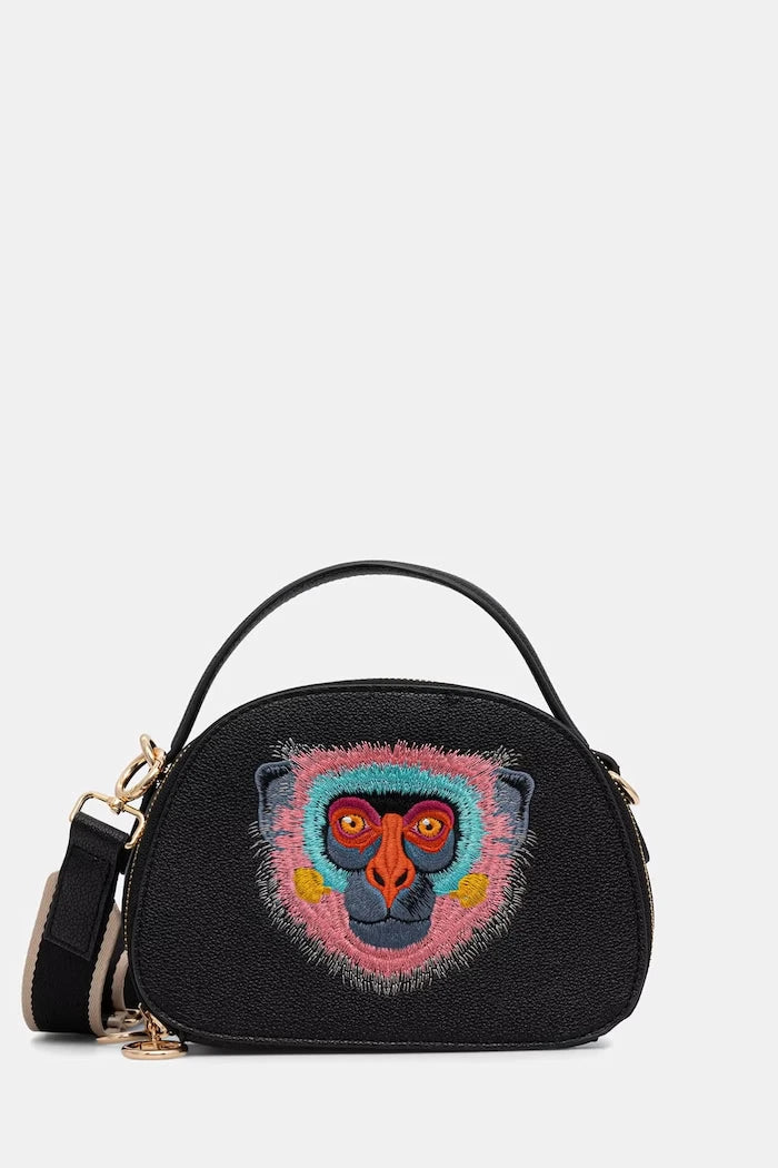 Medicine suni deri crossbody kadın çantası