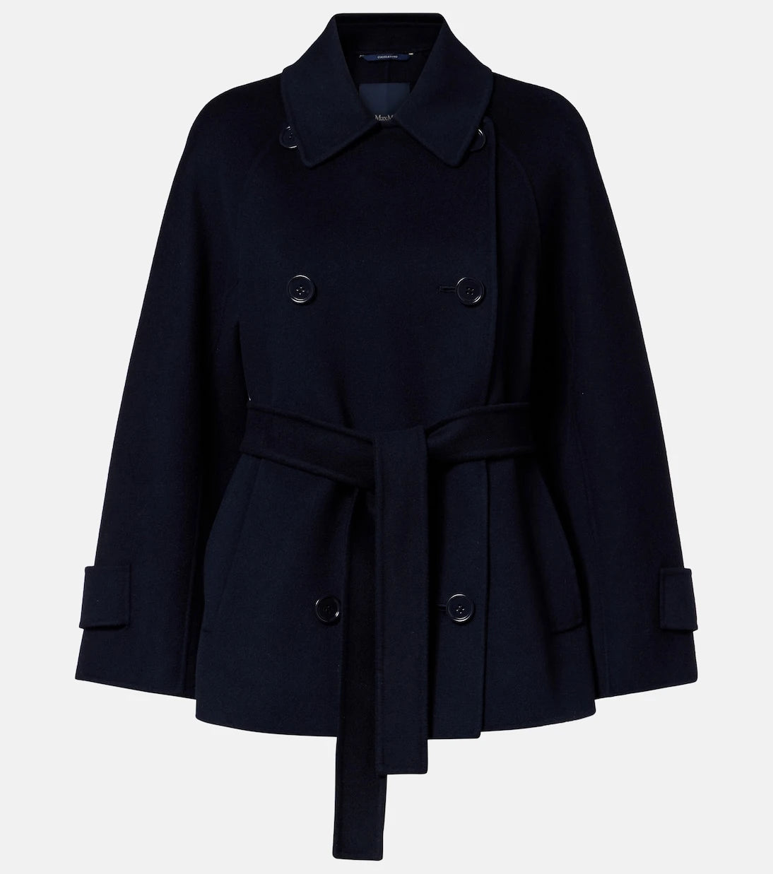 'S Max Mara - Louise belted double-breasted virgin wool jacket
