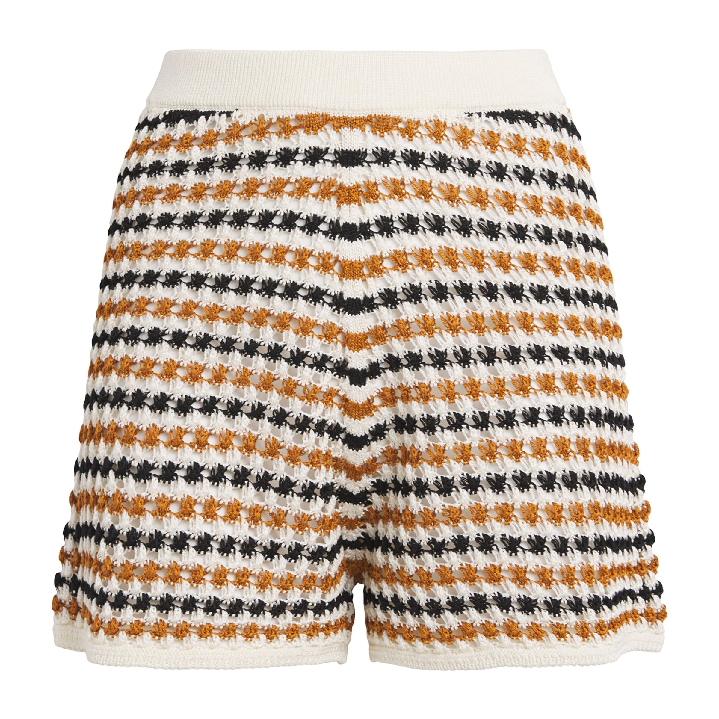 Multi Cotton-Blend Disco Shorts