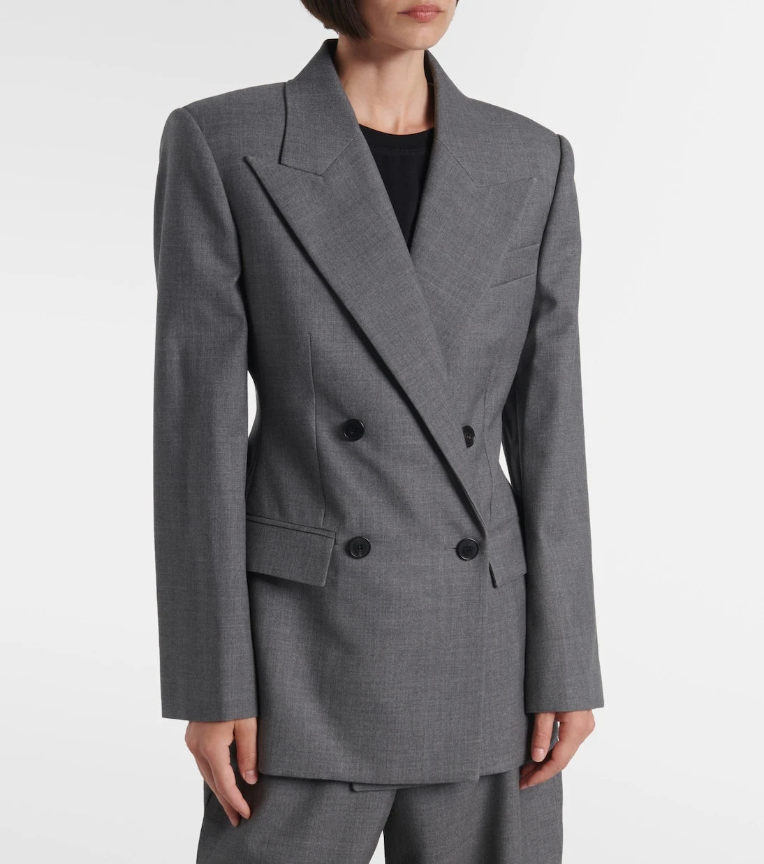 Givenchy - Double-breasted wool blazer