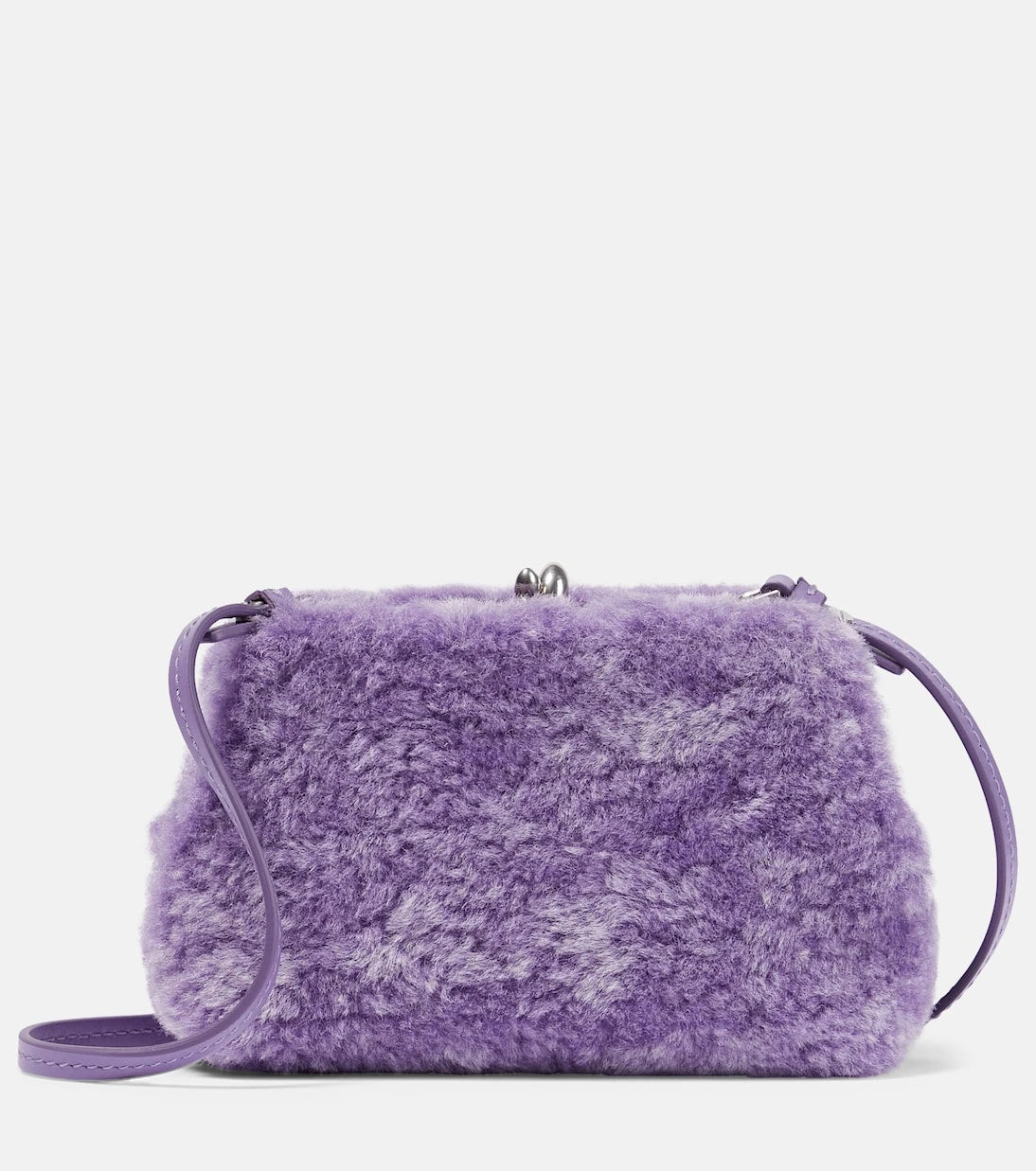 Jil Sander - Goji Micro shearling shoulder bag