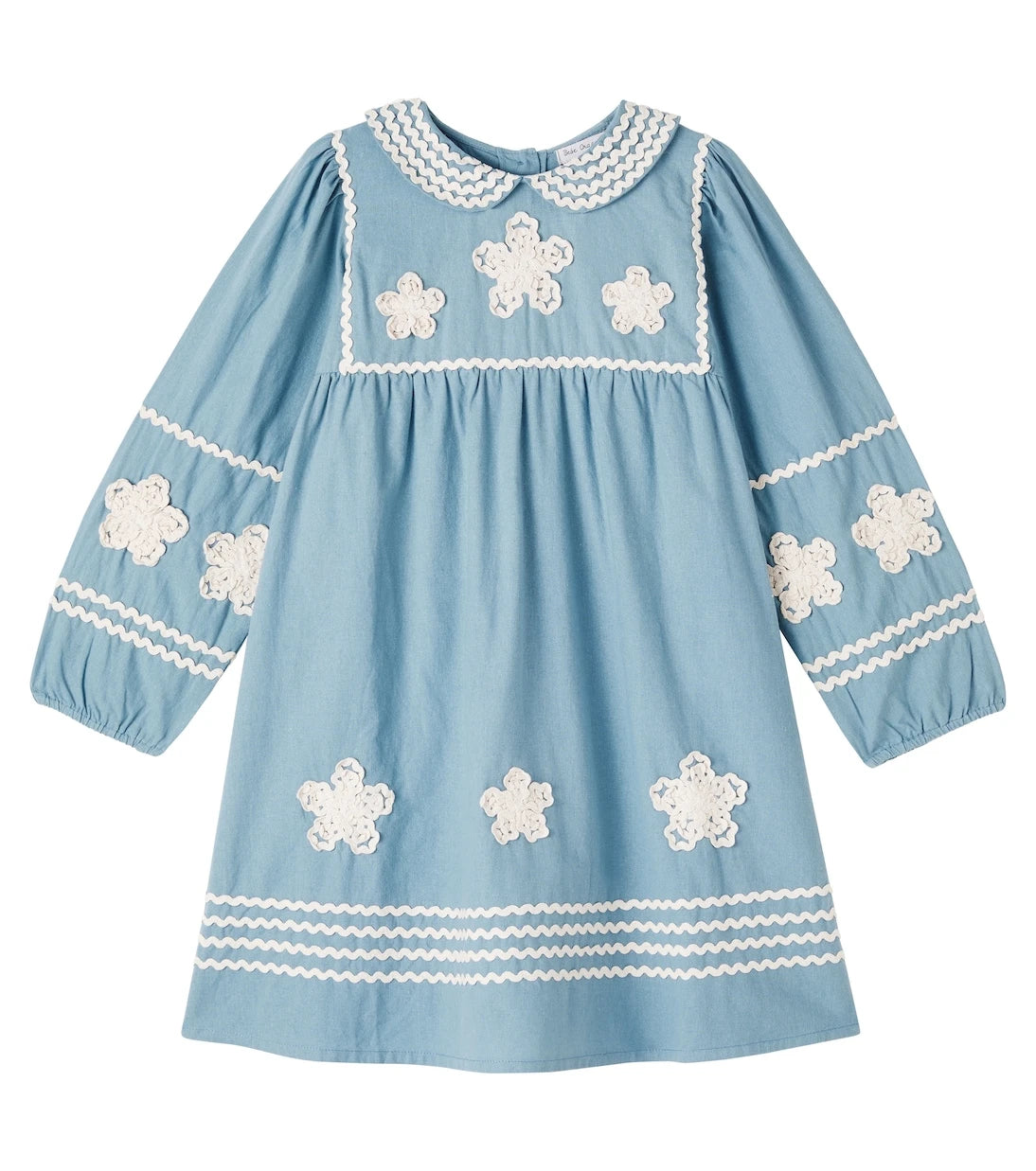 Bebe Organic - Inga embroidered cotton dress