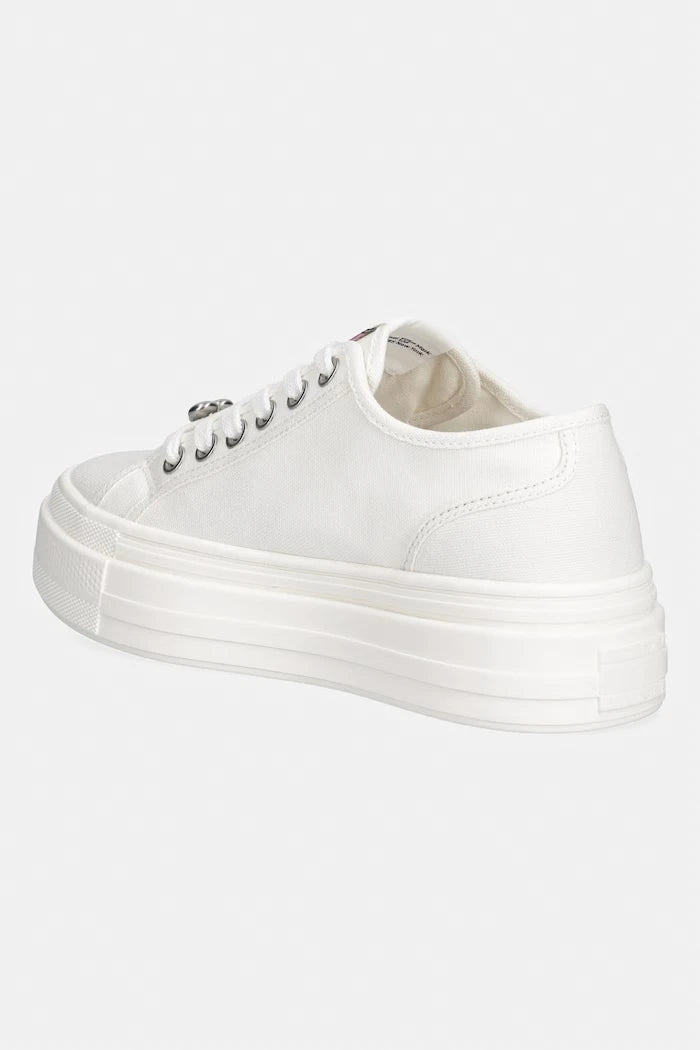 Tommy Jeans TJW FLATFORM SNEAKER CHARMS alçak kadın spor ayakkabısı