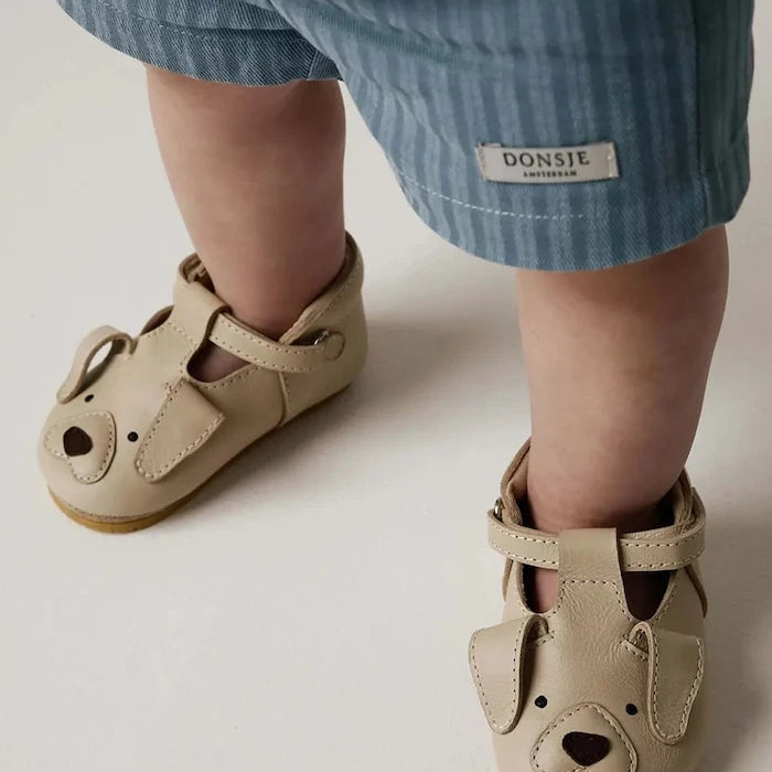 Donsje Spark Special Shoes Golden Retriever Bebek Deri Ayakkabılar