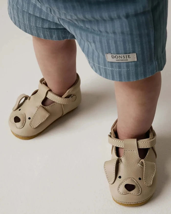Donsje Spark Special Shoes Golden Retriever Bebek Deri Ayakkabılar