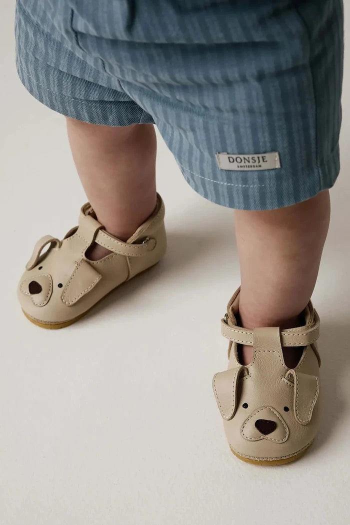Donsje Spark Special Shoes Golden Retriever Bebek Deri Ayakkabılar