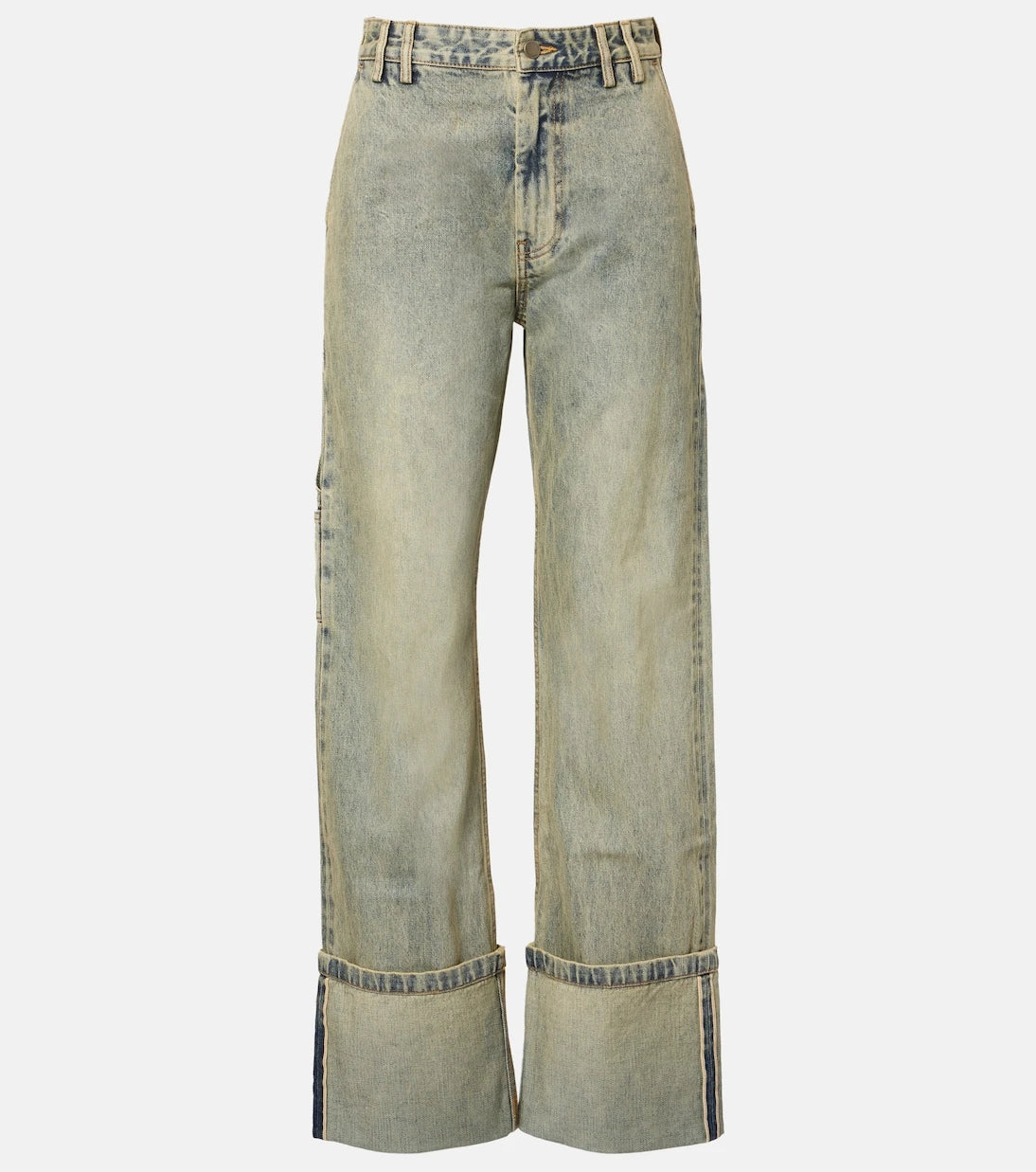 Entire Studios - Faded wide-leg jeans
