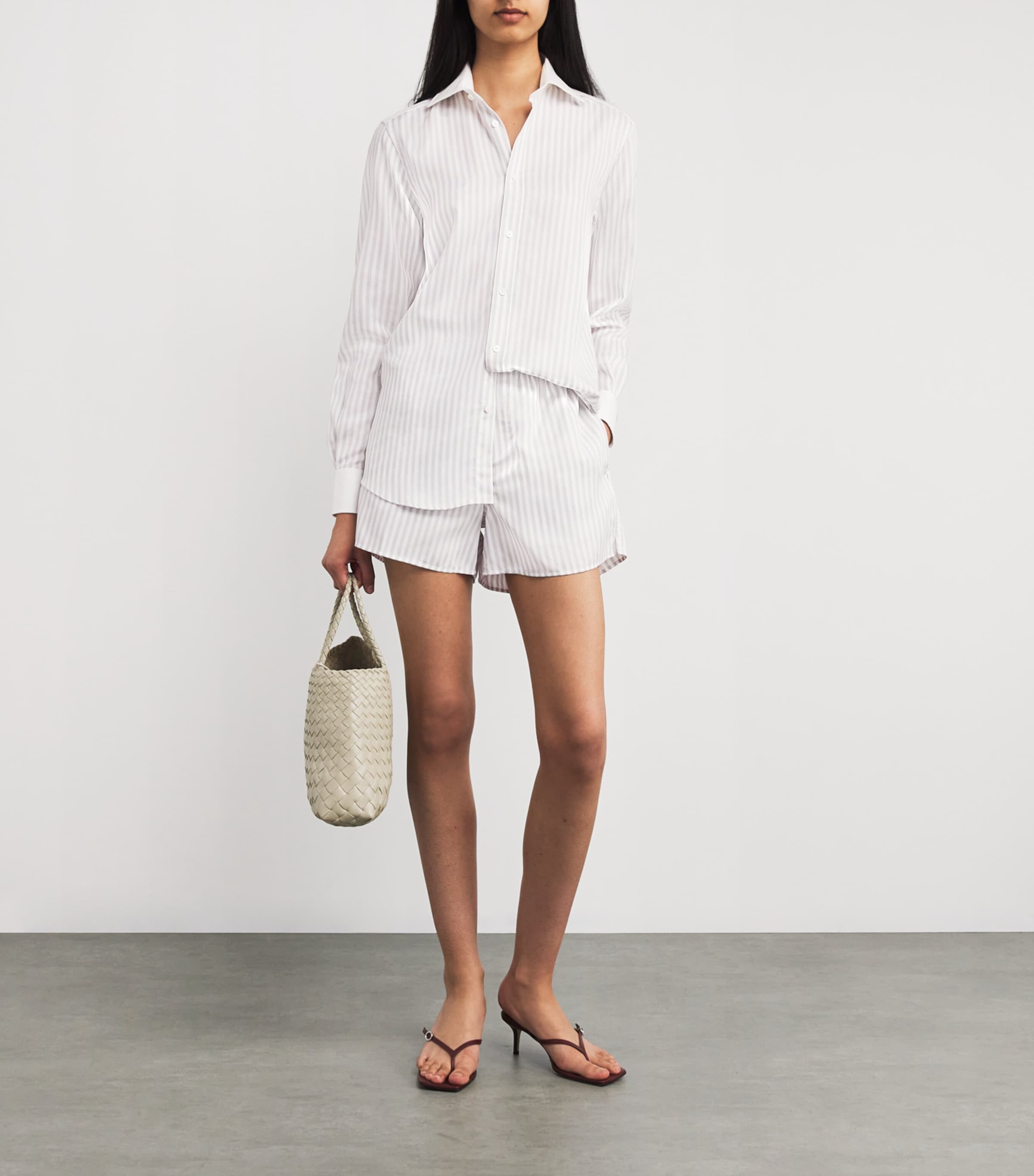 Silver Tencel The Boxer Shorts