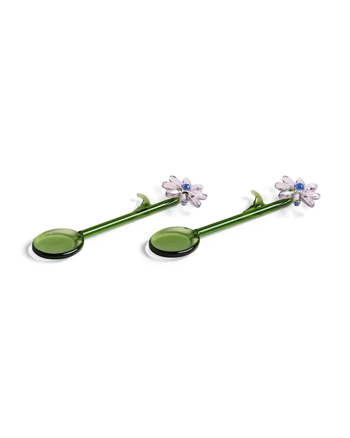 &k amsterdam Flora Pembe Kaşık Seti (2 Parça)