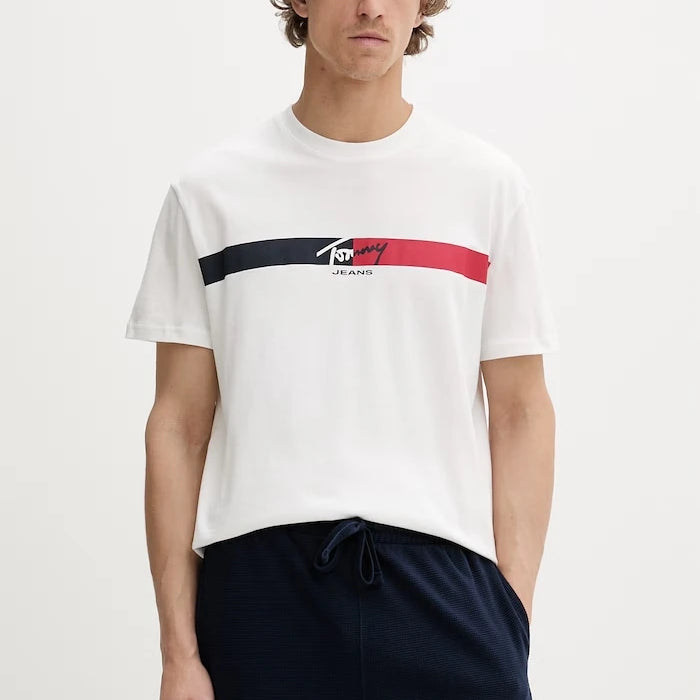 Tommy Jeans Erkek Pamuklu Tişört