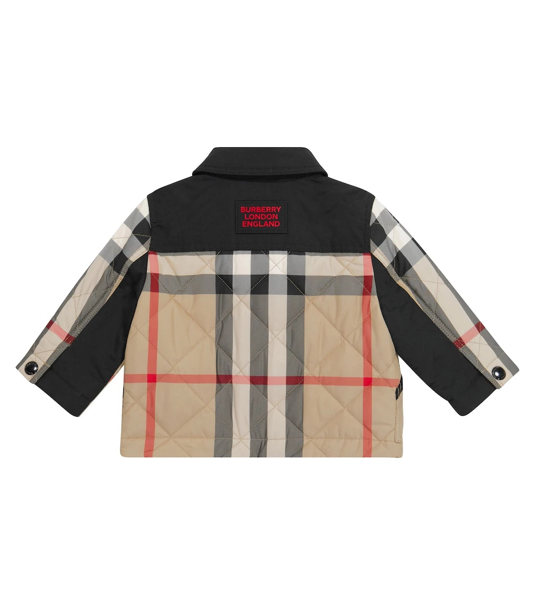 Burberry Kids - Baby Archive Check quilted jacket