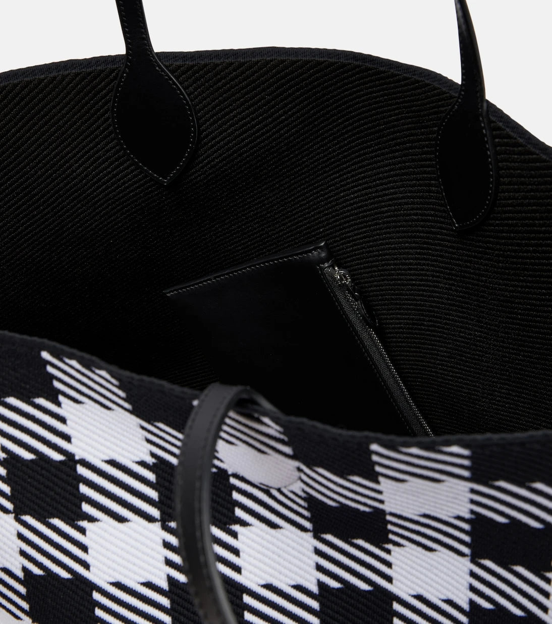 Alaïa - Logo checked tote