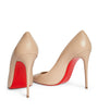 Christian Louboutin Nude Kate Leather Pumps 100
