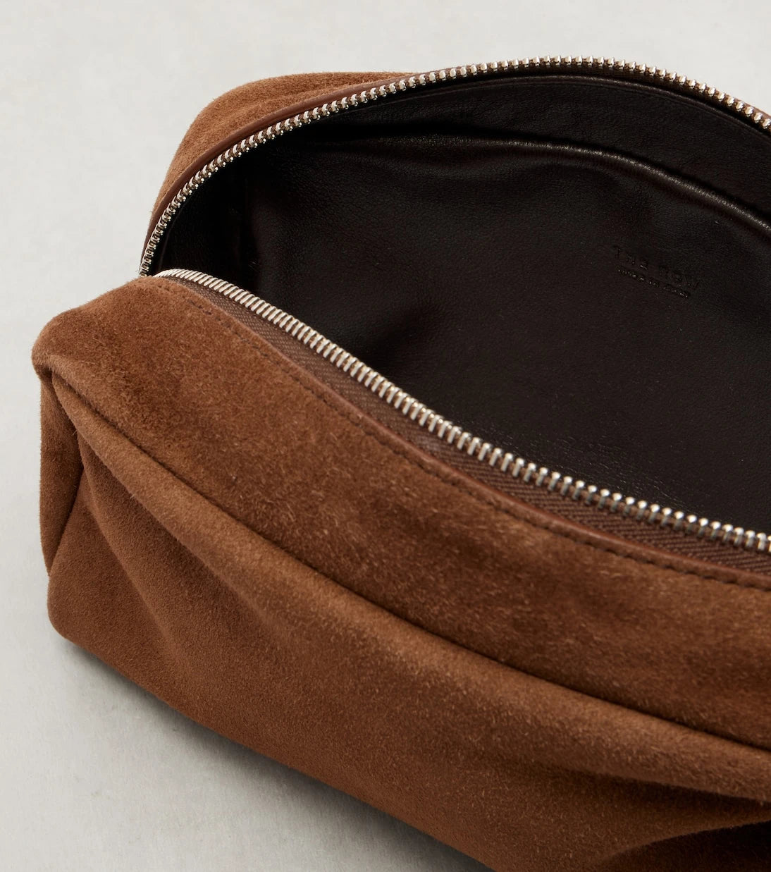 The Row - Astra Small suede pouch