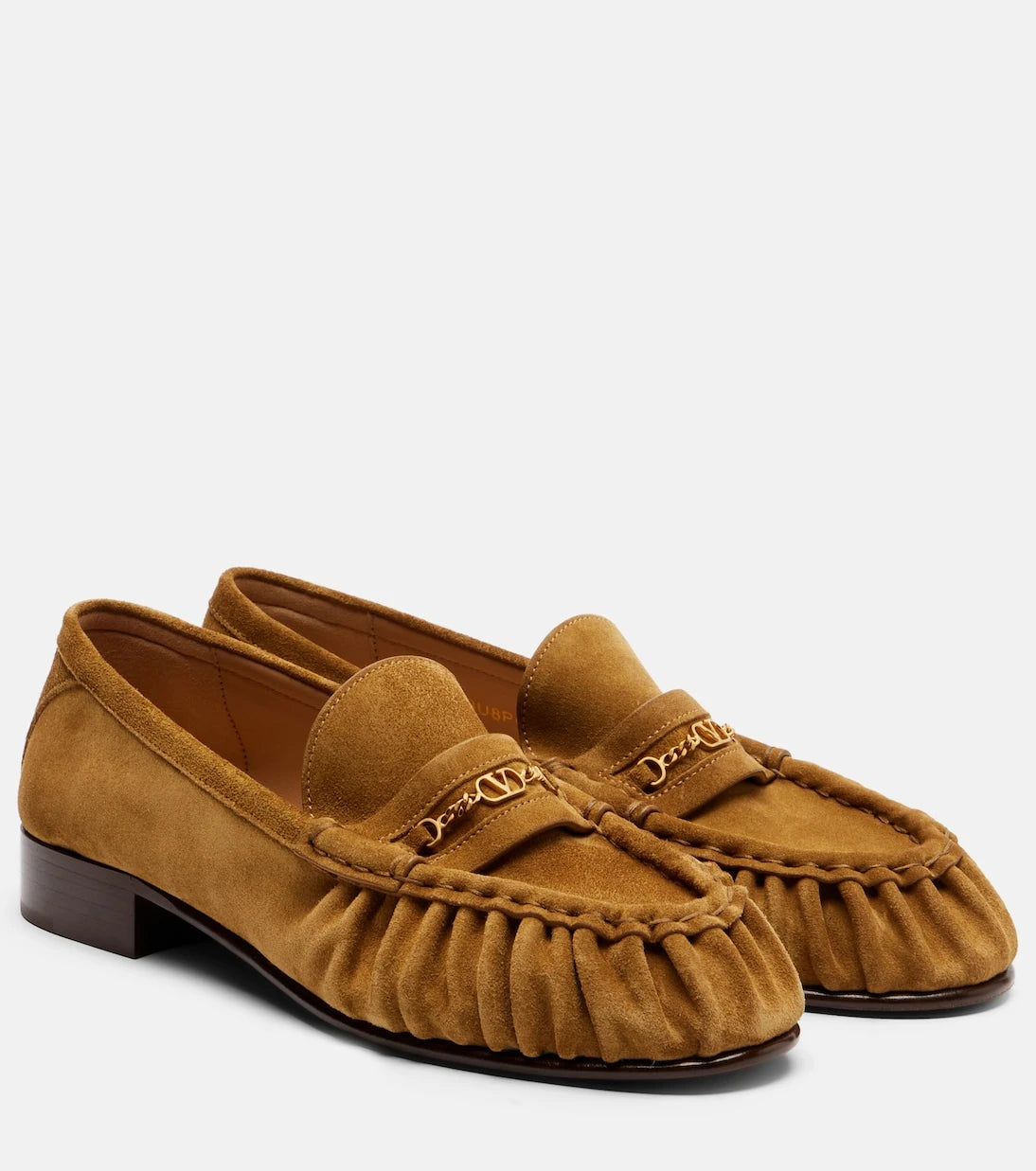 Valentino Garavani - VLogo suede loafers