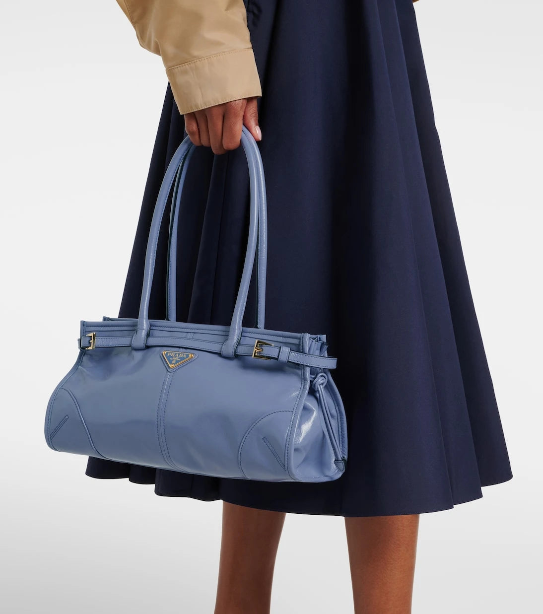 Prada - Prada Bonnie Medium leather shoulder bag