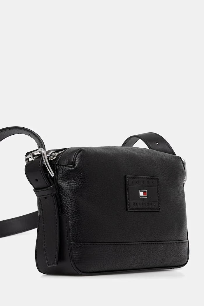 Tommy Hilfiger Erkek suni deri bel çantası / omuz çantası