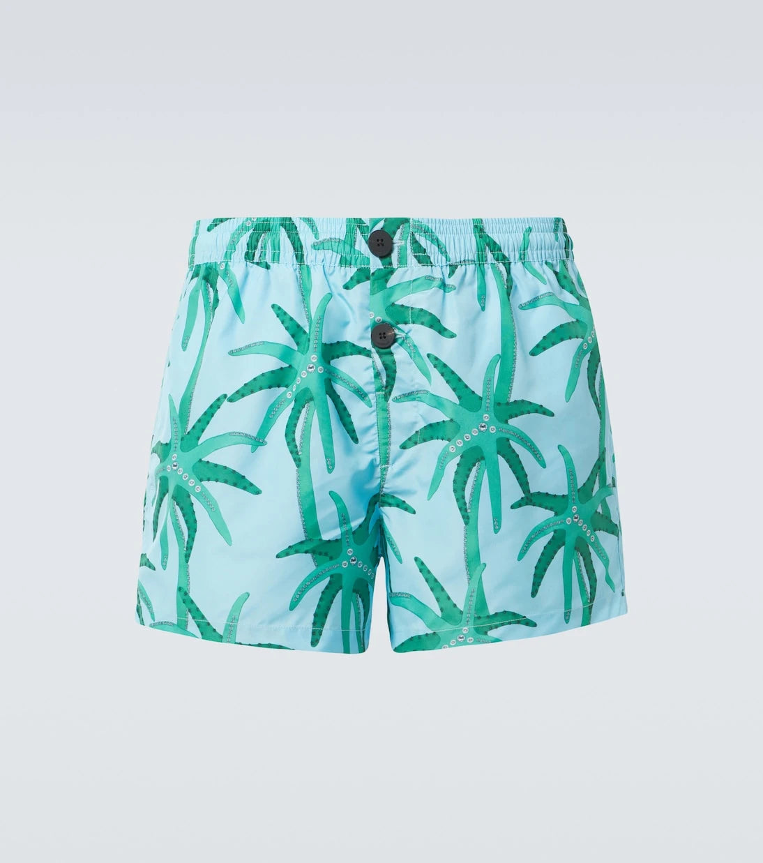 Jacquemus - Puntini printed swim trunks