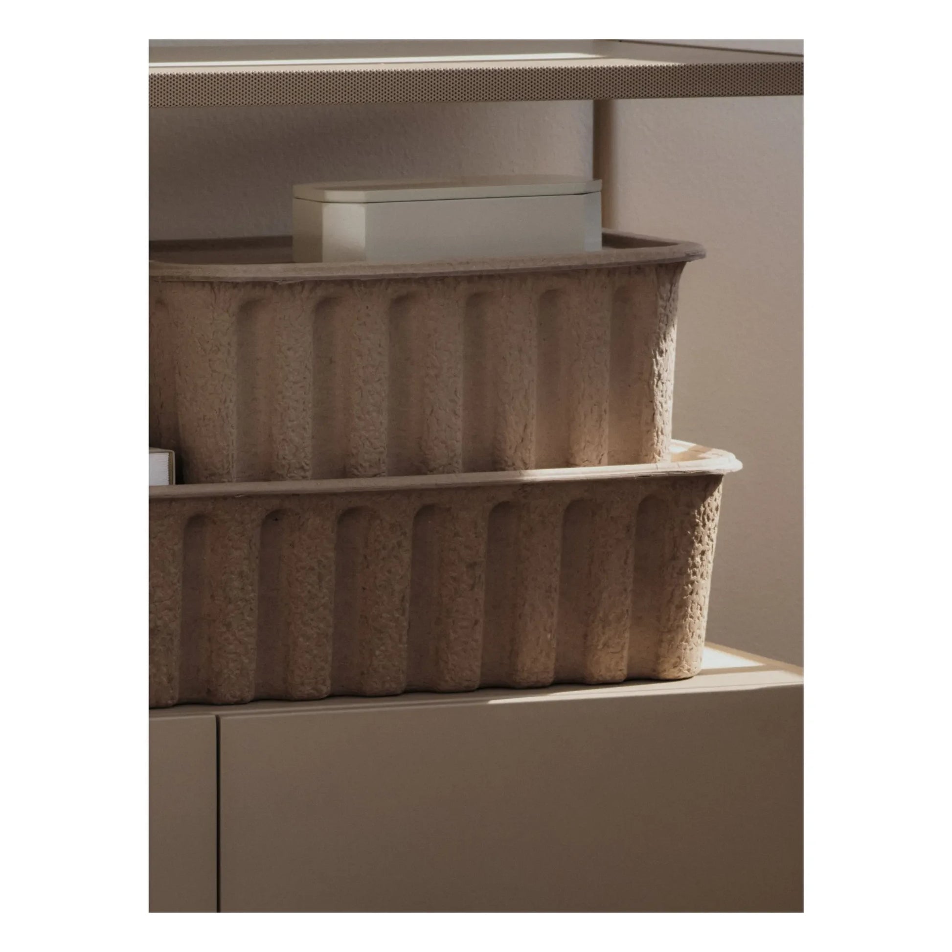 Ferm Living - Paper storage box  | Brown