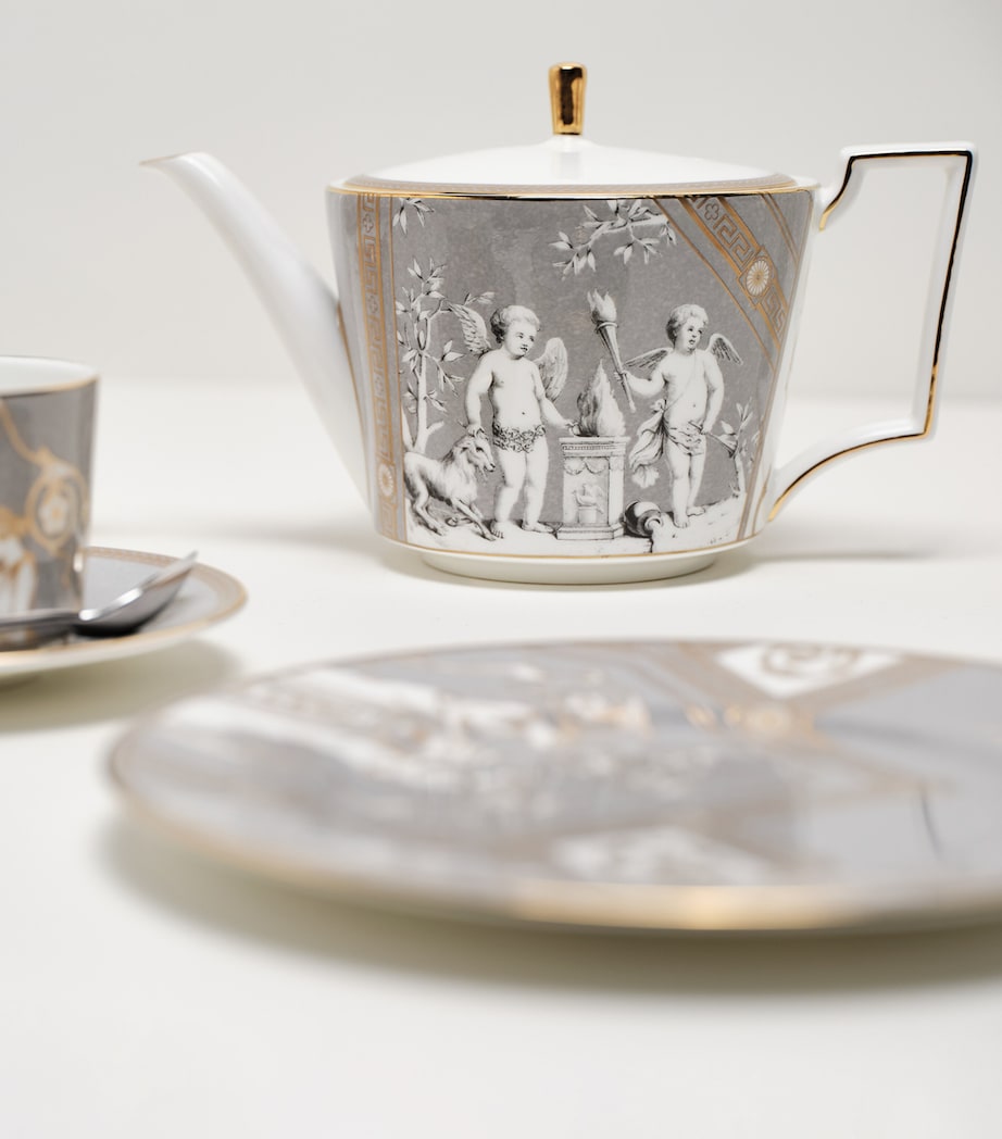 Set of 2 Renaissance Teacups and Saucers