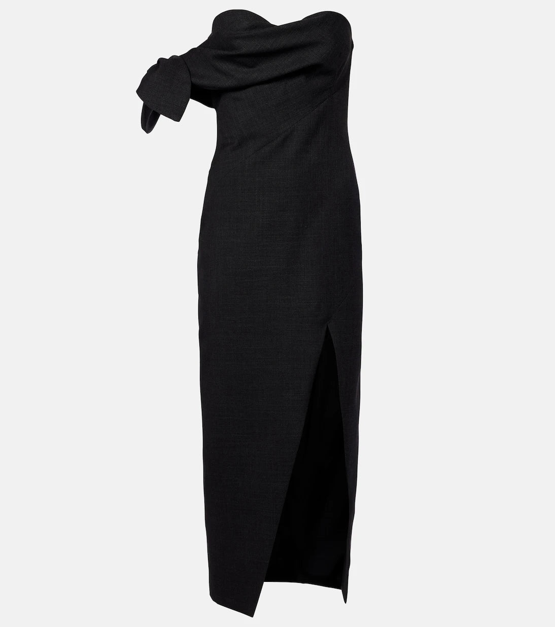 Givenchy - Bow-detail wool cocktail dress