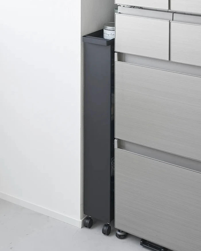 Yamazaki Tower Slim Tekerlekli Raf 13 x 48 x 80.5 cm