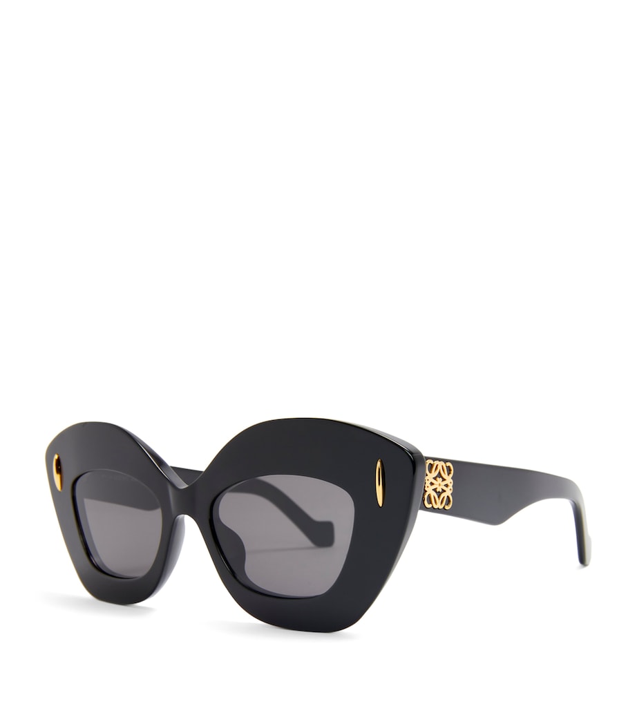 LOEWE Black Retro Screen Sunglasses