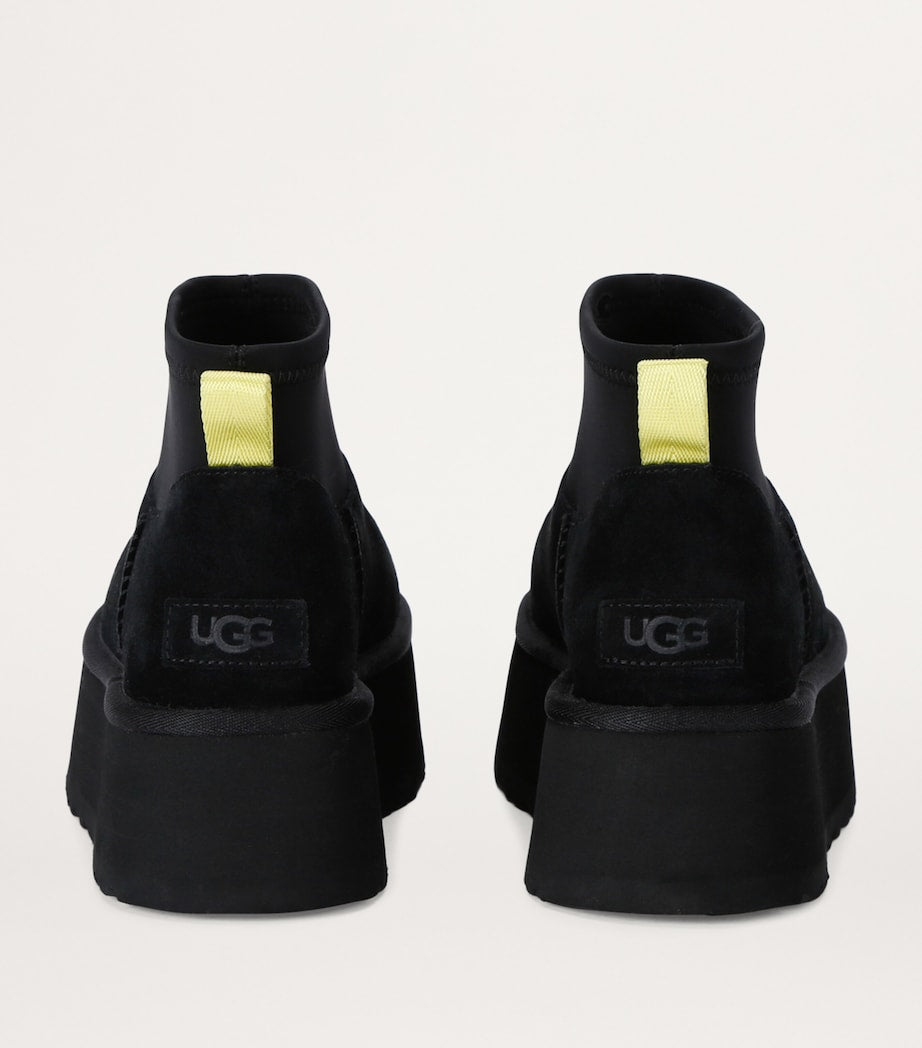 Black Classic Mini Dipper Platform Boots 50