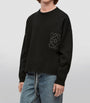 LOEWE Black Anagram Pocket Sweater