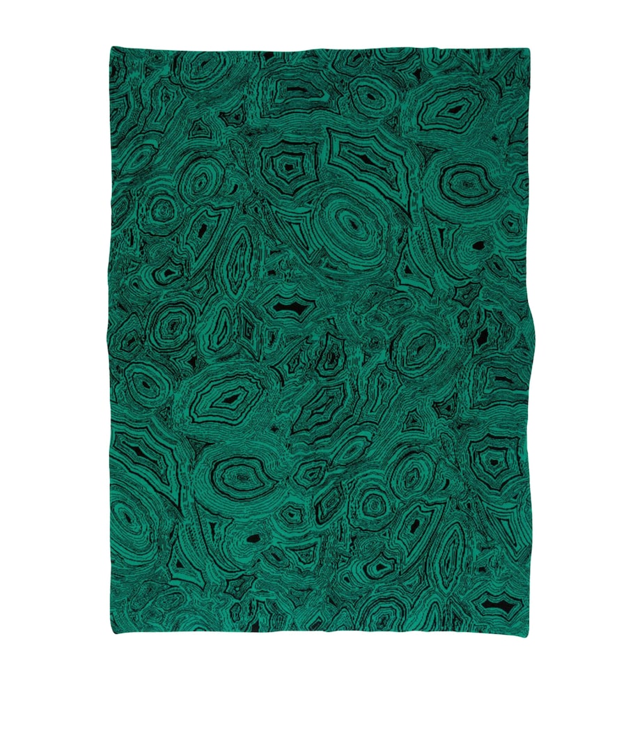 Cashmere Malachite Throw (180cm x 130cm)