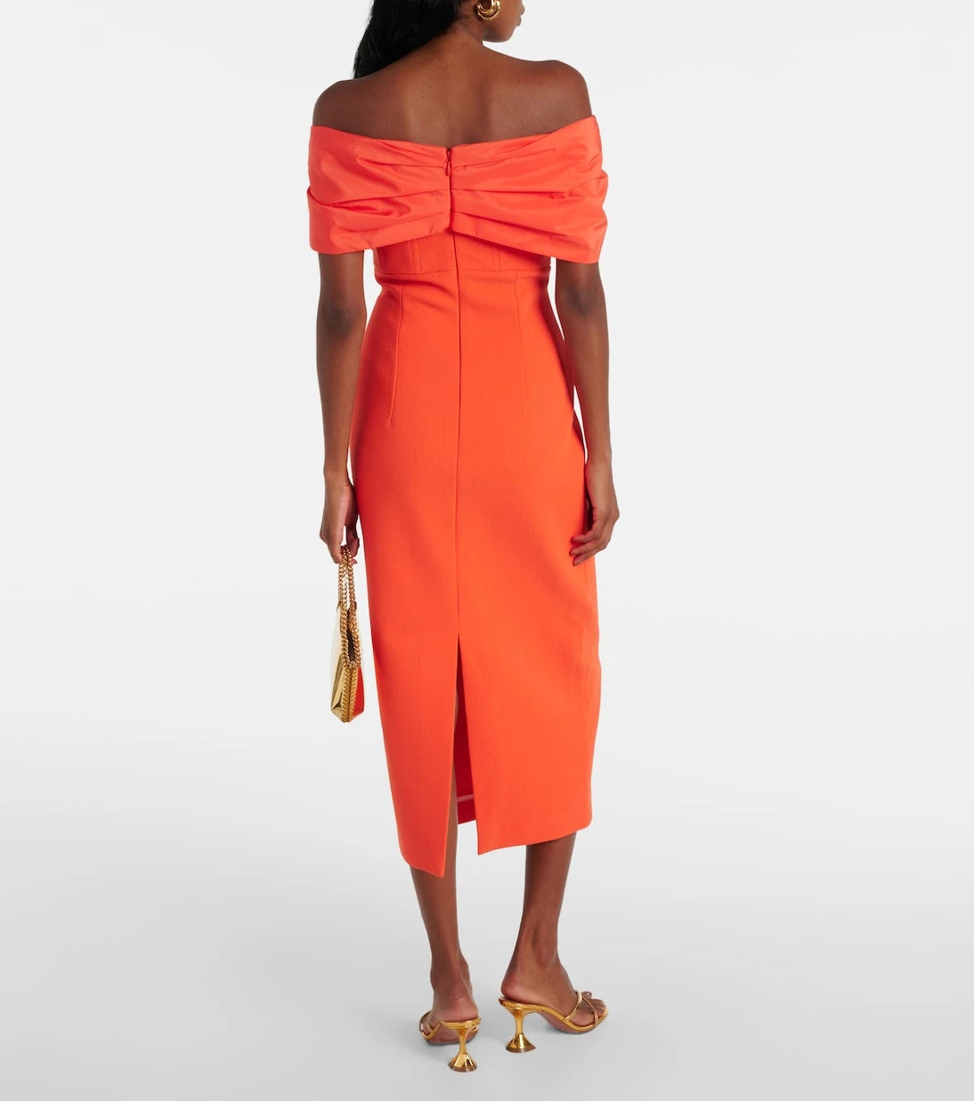 Rebecca Vallance - Alani off-shoulder midi dress