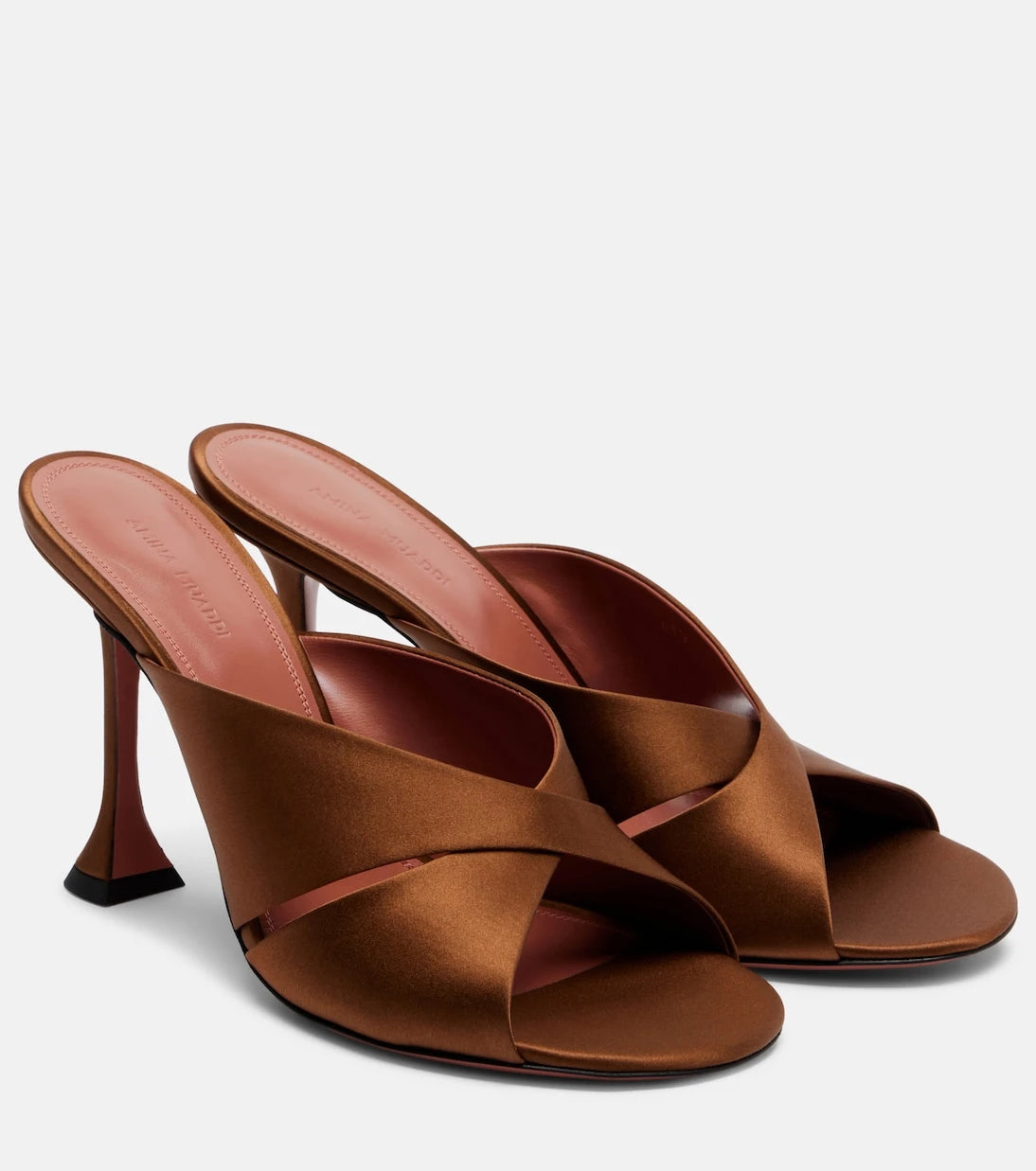 Amina Muaddi - Salma satin mules
