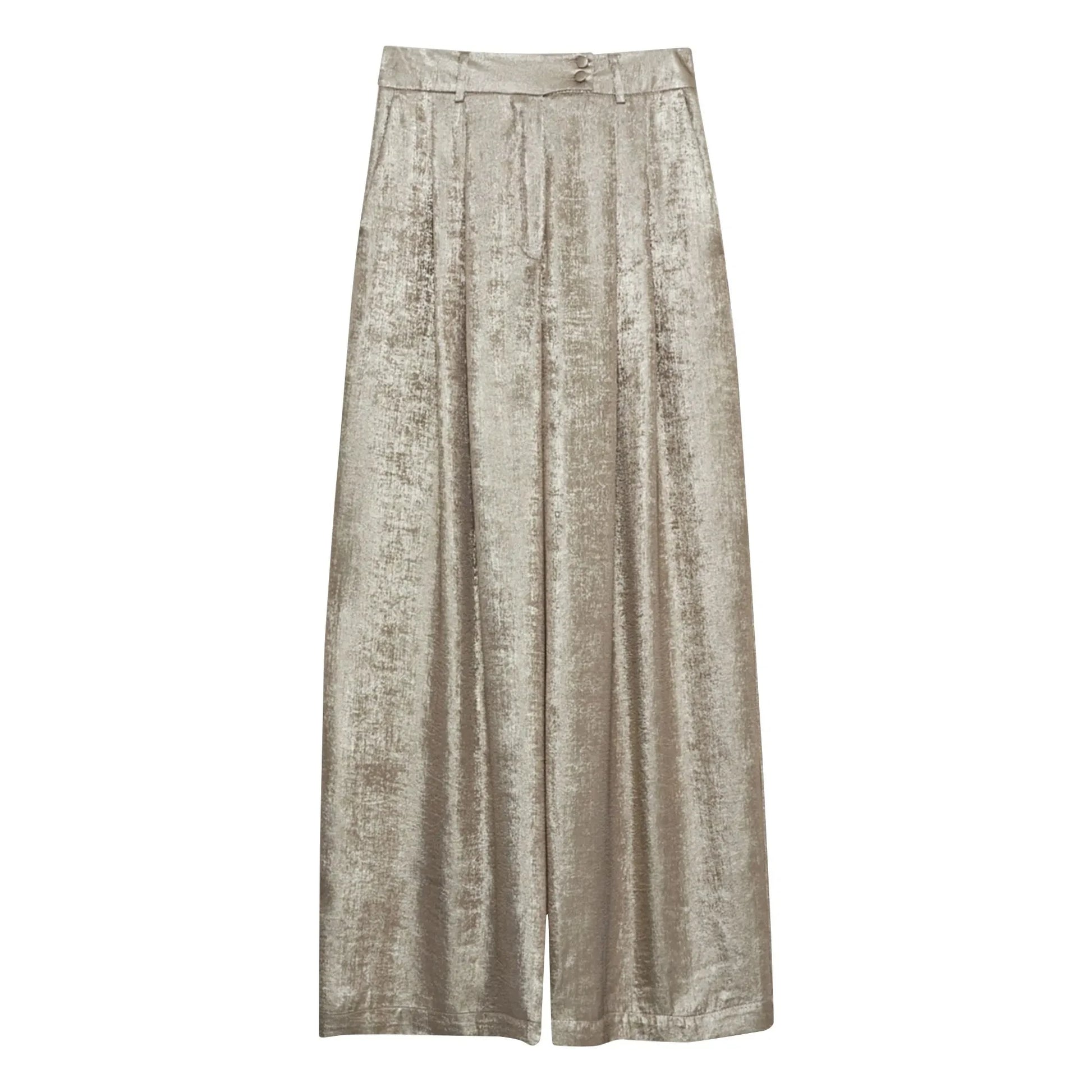 the new society - Saffron pants | Gold